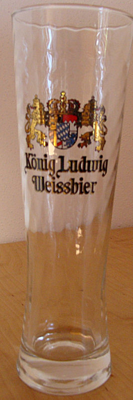 König Ludwig Weizen Bierglas - via usox.org